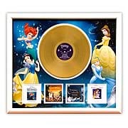 Disney Princesses Framed Gold Record